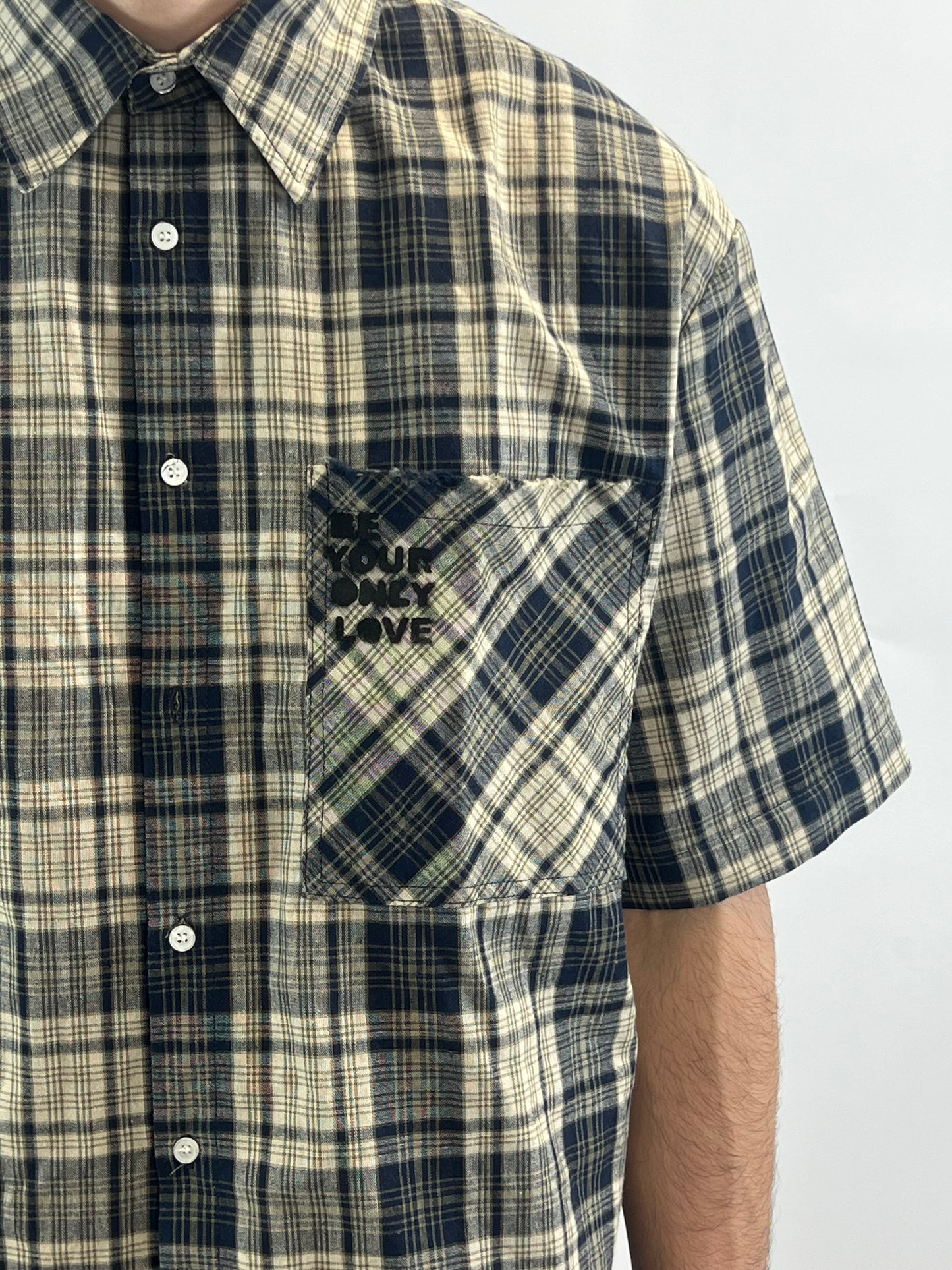 Chemise azur